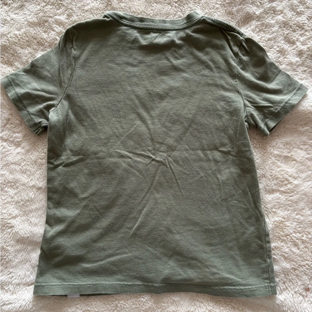 GAP X Disney Kids Mickey‎ Mouse Olive Green Shorts Set Size 5/6
